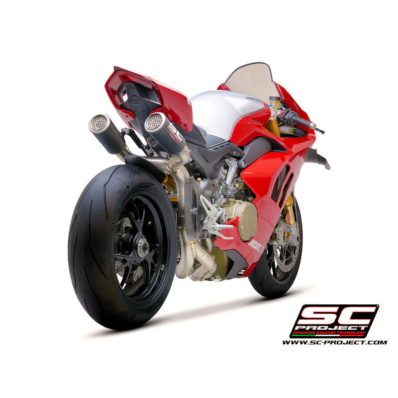 SC Project WSBK Full Titanium Undertail Exhaust System for Panigale V4 V4S V4R