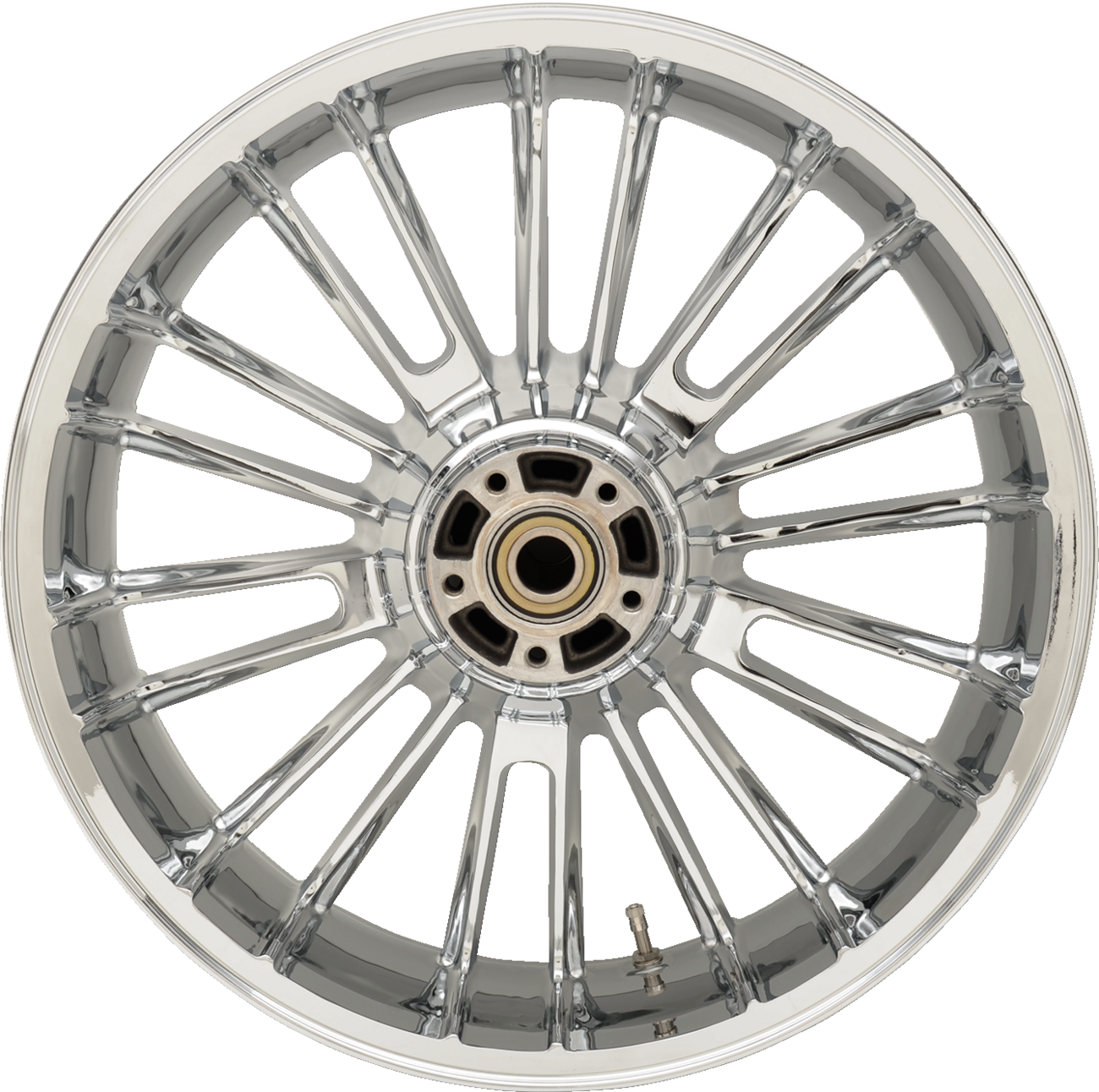 Coastal Moto Wheel - Atlantic 3D - Rear - Single Disc/Without ABS - Chrome - 18x5.5 - '09+ FL
