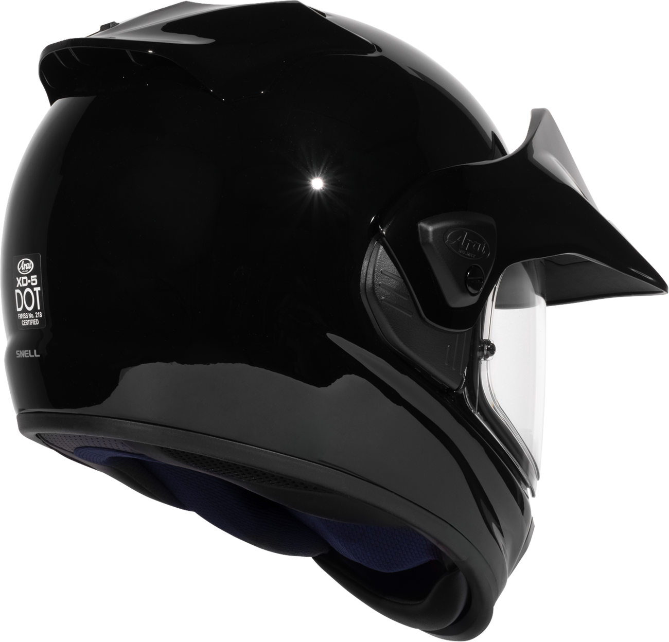 ARAI Helmets XD-5 Helmet - Black / Gloss / M