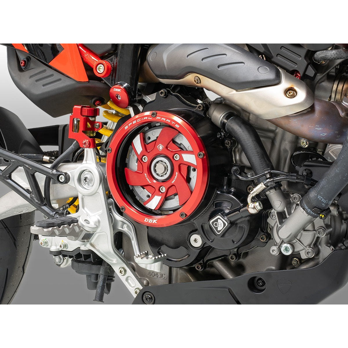 Ducabike DBK 3D Clear Clutch Cover for Ducati Hypermotard 698 Mono