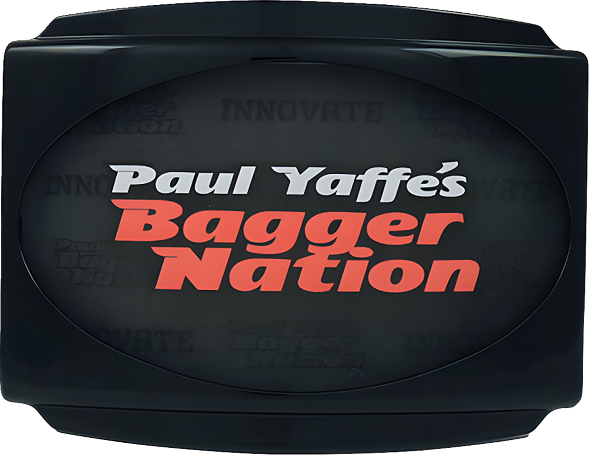 Paul Yaffe Bagger Nation License Plate Frame - Black