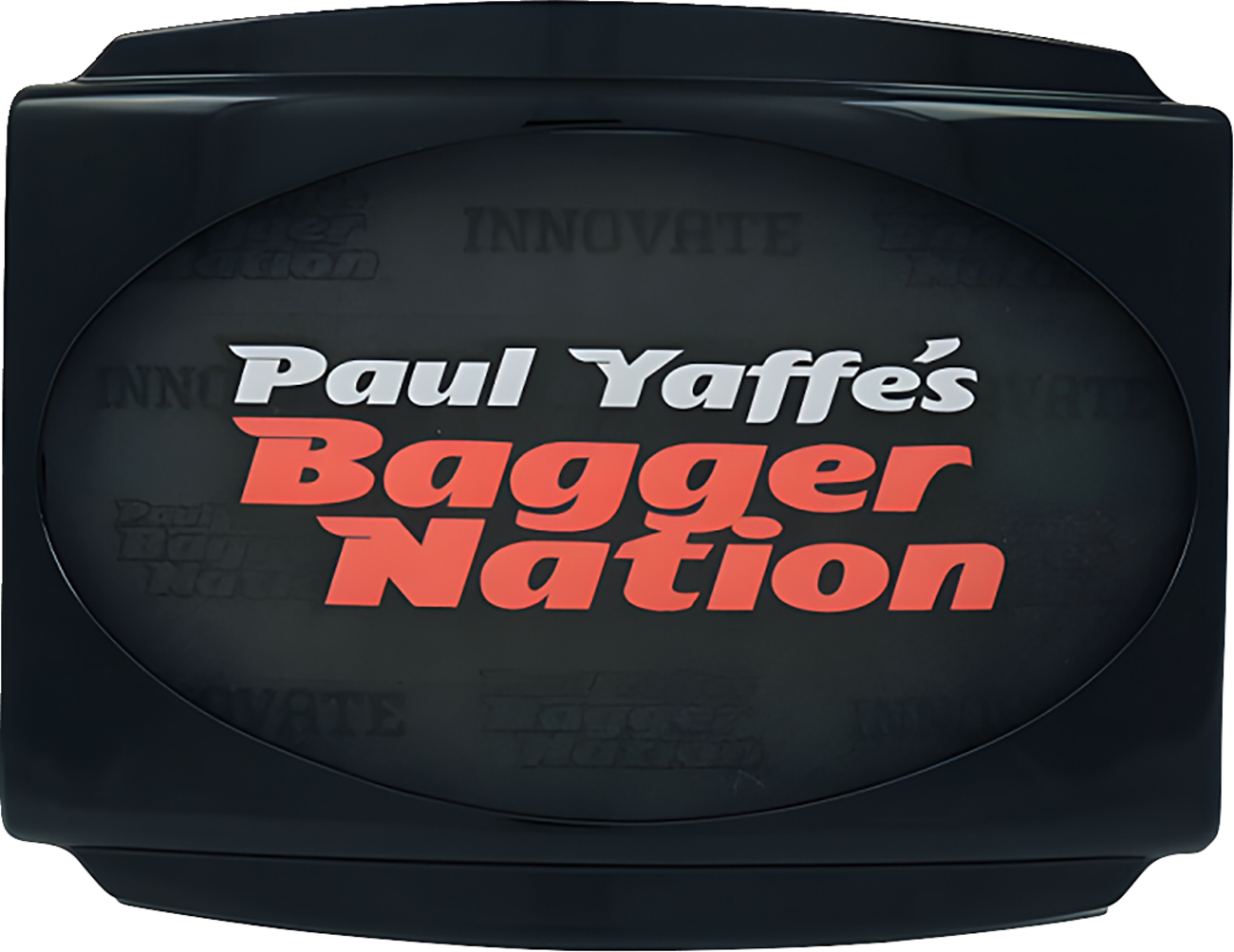 Paul Yaffe Bagger Nation License Plate Frame - Black