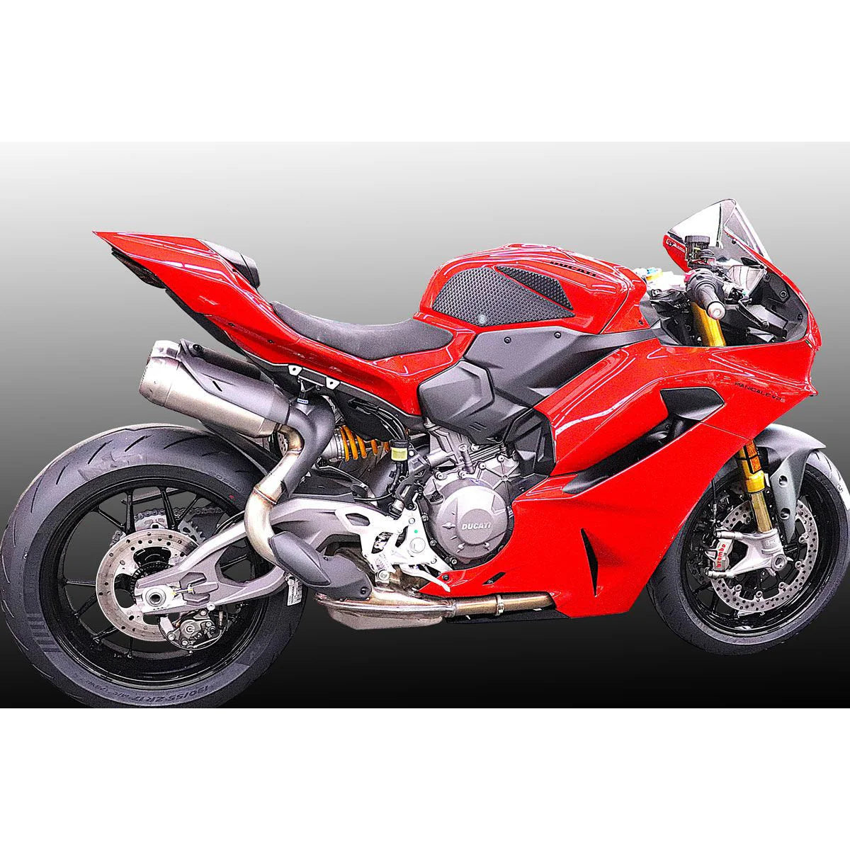 TechSpec Snake Skin Tank Protection Traction Grip Pads Panigale V2 V2S