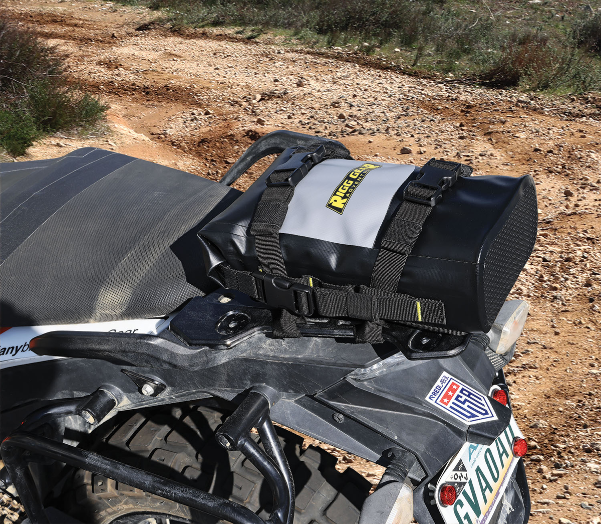 Nelson RIGG Hurricane RiggPak Crash Bar/Tail Bag - Black/Gray
