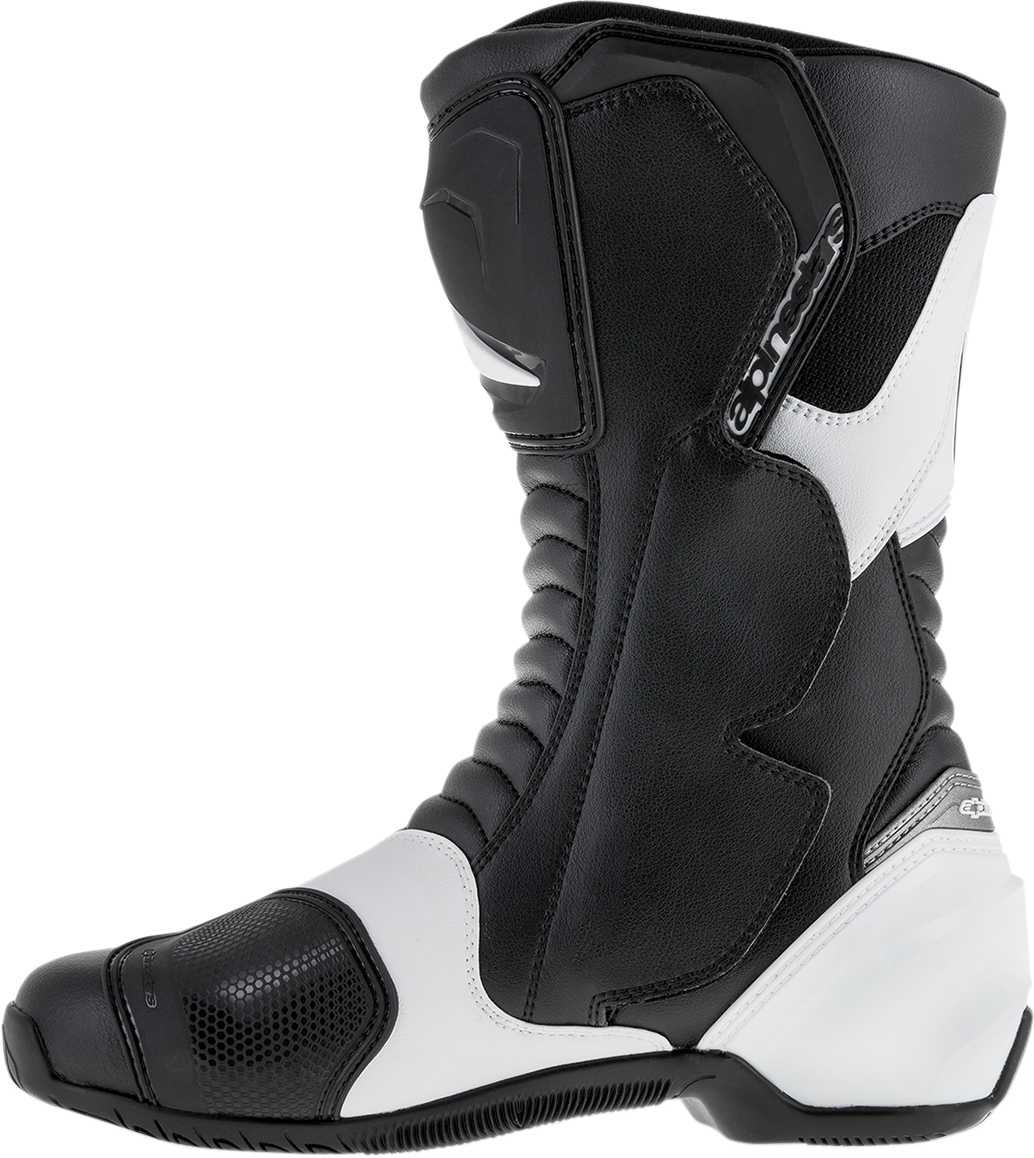 Alpinestars SMX-S Boots - Black/White - US 3.5 / EU 36