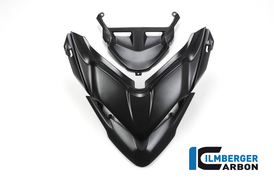 Ilmberger Carbon Front Beak Surface Ducati MTS 1200 2016 Enduro 2Tlg - Matte