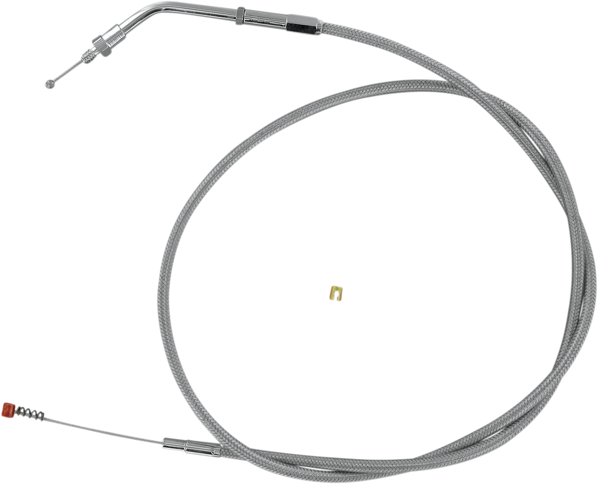 Barnett Stainless Steel Idle Cable - +6" - '81-'89