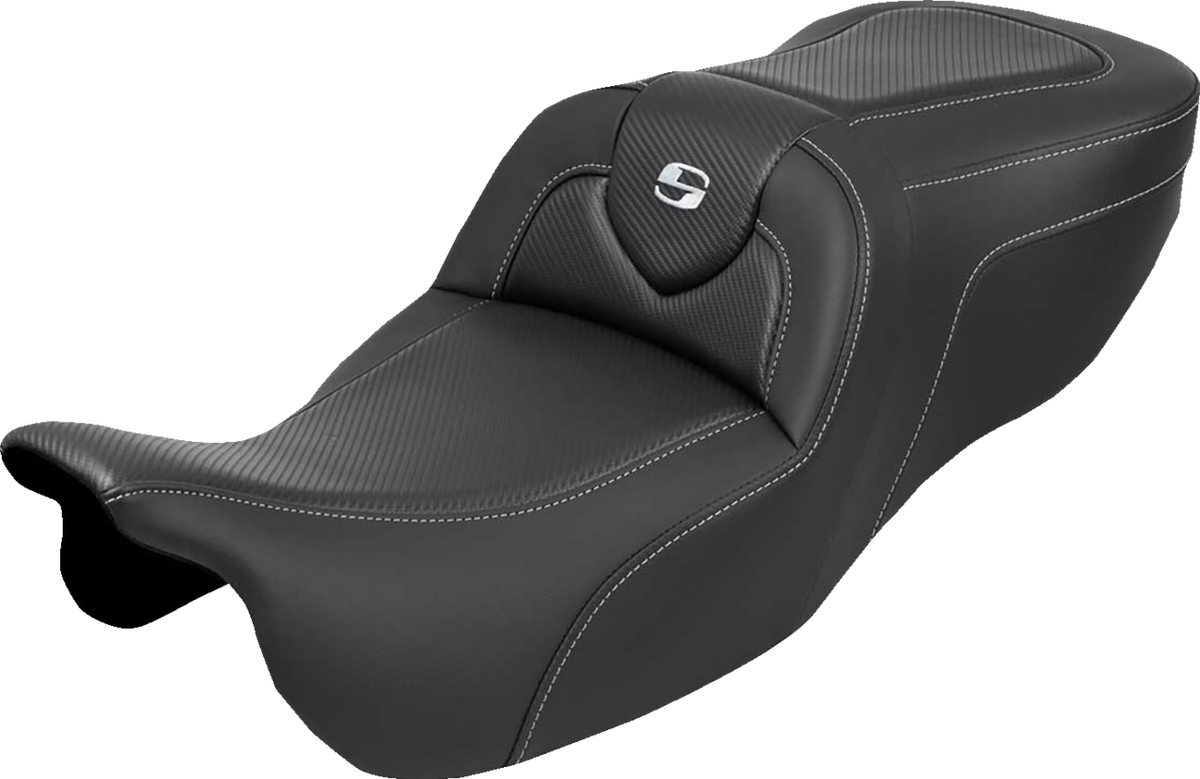 Saddlemen Roadsofa™ Seat - Without Backrest - Carbon Fiber - FLRT/FLTRT '15-'25