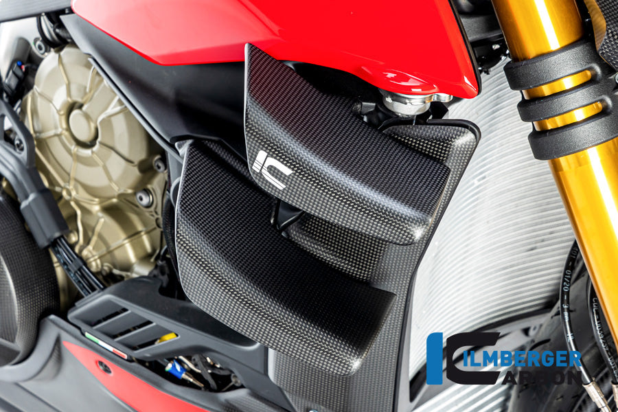 Ilmberger Carbon Fairing Side Winglet Kit Right V4 Ducati Streetfighter - Matte