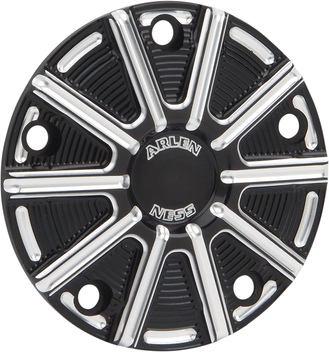 Arlen NESS Points Cover - Black - Twin Cam
