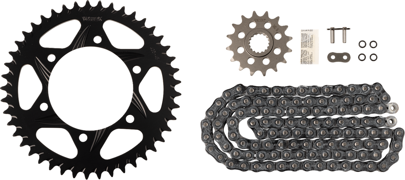Vortex Chain And Sprocket Kit - HFRA - Black - Suzuki GSX-R1000