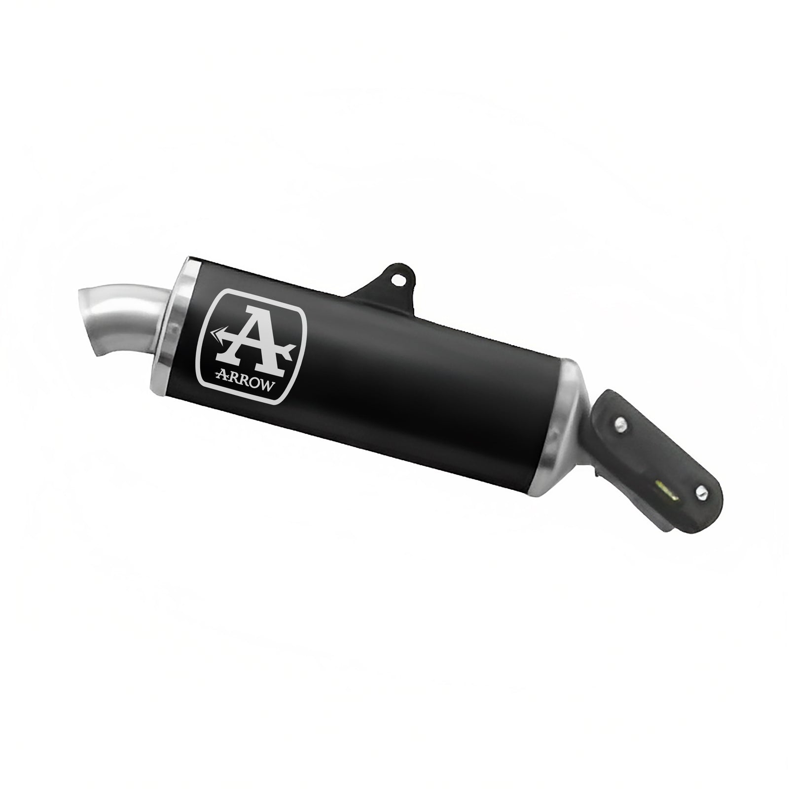 Arrow 72637PON Indy Race Titanium Dark Slip On With Steel End Cap