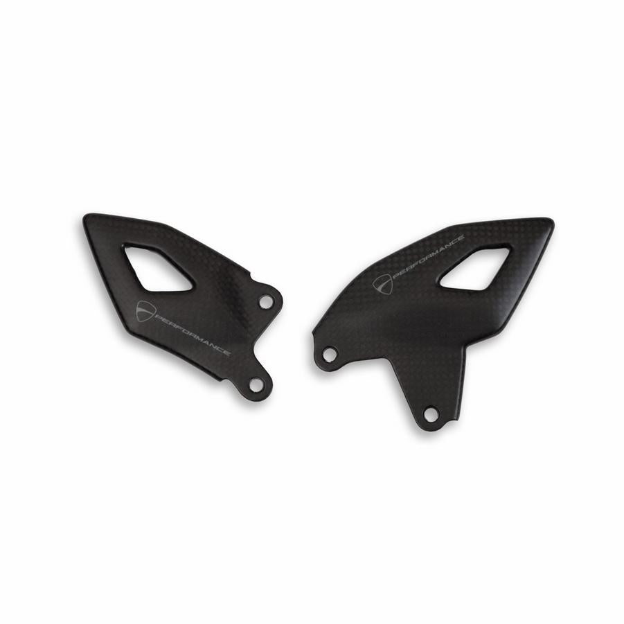 Ducati Performance Carbon Fiber Heel Guards for Panigale V4 V4S Tricolore