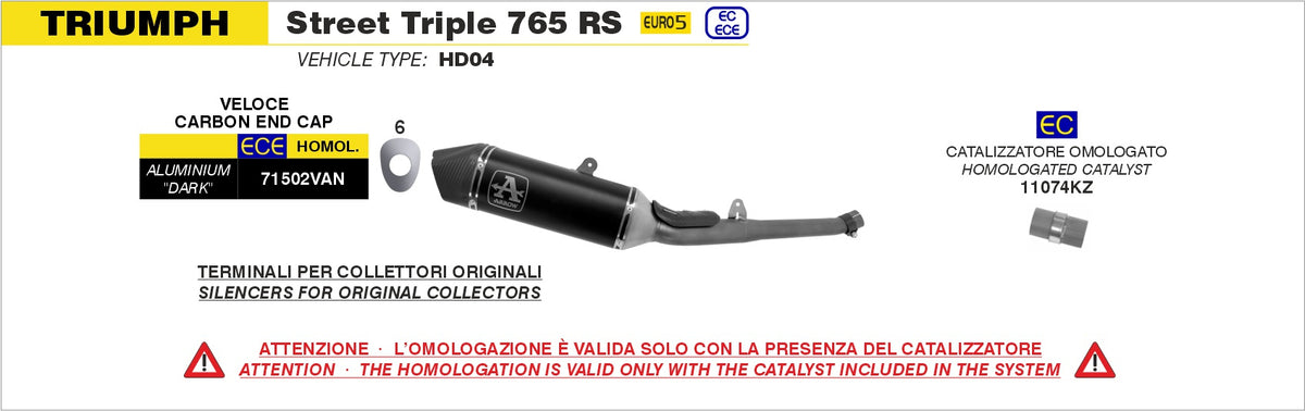 Arrow 11074KZ Catalytic Converter Kit