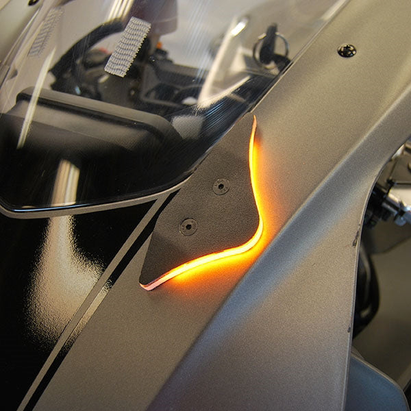 NRC Mirror Block Off LED Turn Signals For Yamaha R1 R1S R1M