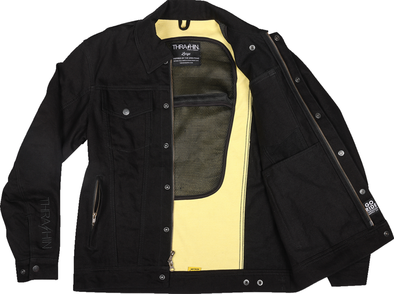 Thrashin Supply CO. Highway V2 Denim Riding Jacket