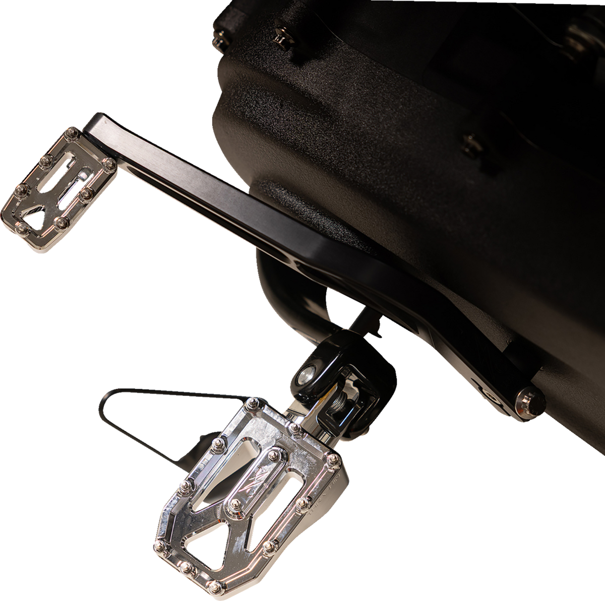 Thrashin Supply CO. Aggressor Foot Pegs - Rear - Chrome - HD '72-'25