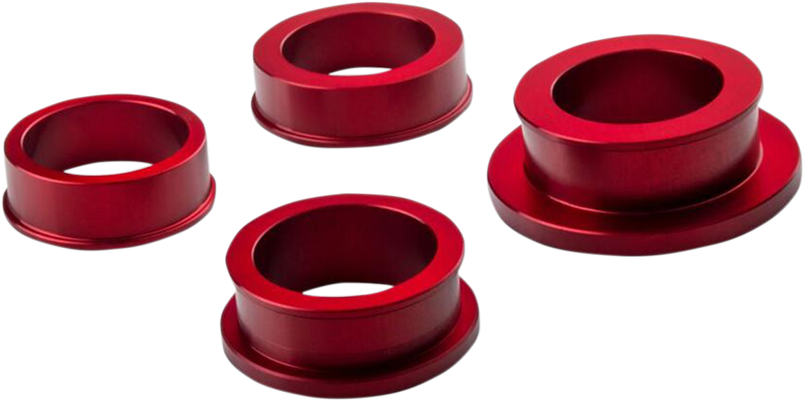 Driven Racing Wheel Spacer - Captive - Red - Kawasaki Ninja 400
