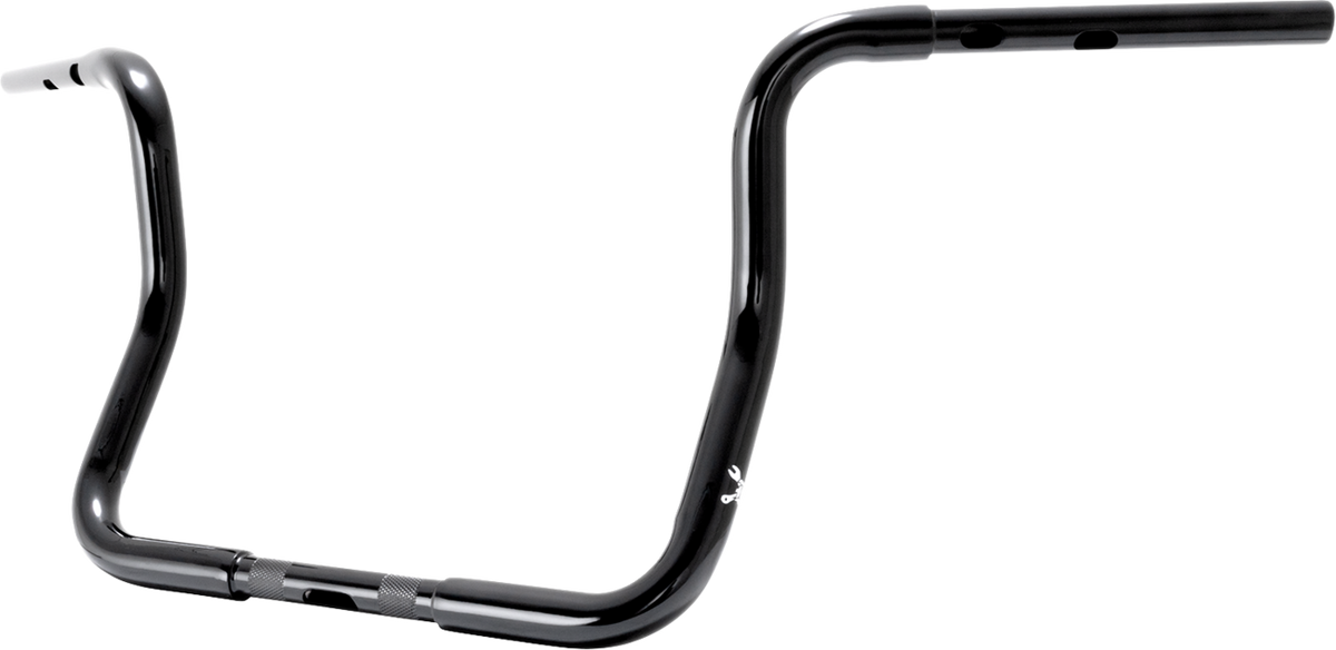 Burly Brand 1-1/4" Bagger Ape Hanger Handlebar - Touring - 13" - Black