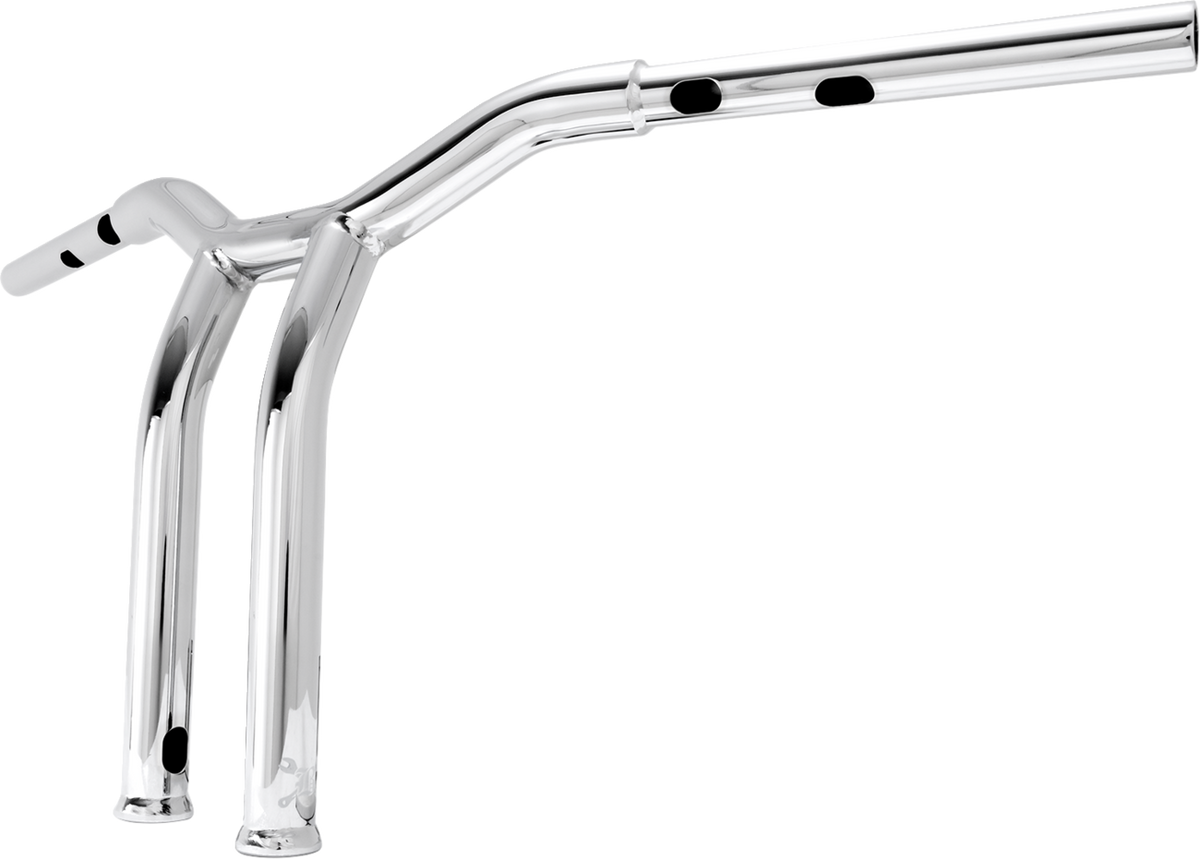 Burly Brand Dominator Handlebar - Touring/Softail - 12" - Chrome