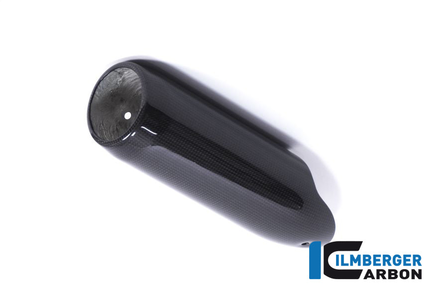 Ilmberger Carbon Lower Exhaust End Cap Ducati Supersport 939 - Gloss