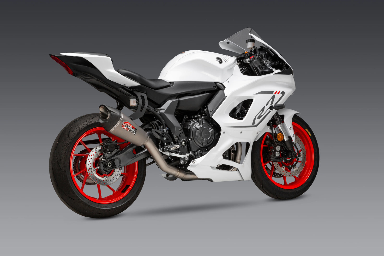 Yoshimura YZF-R7 22-26 Titanium High Mount Muffler Kit