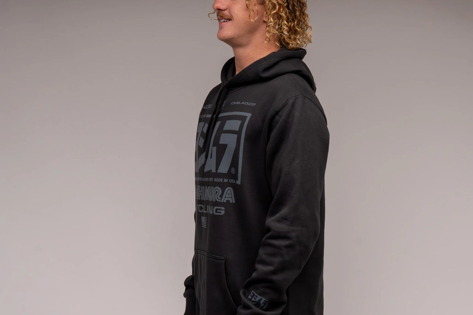 Yoshimura Race Team Pull Over Hoodie Coal