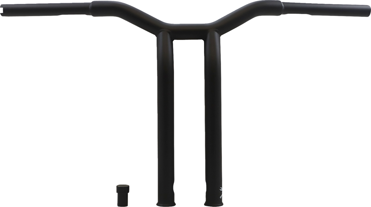 Burly Brand Dominator Handlebar - Raked - 14" - Matte Black