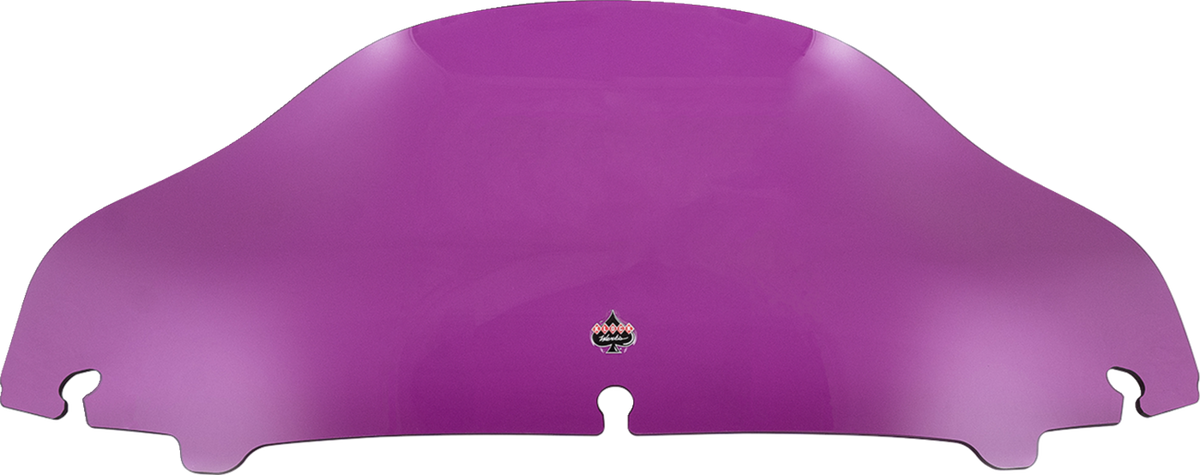 Klock Werks Kolor Flare® Windshield - 6-1/2" - Purple - '14-'25 FLH/FLHT/FLHX