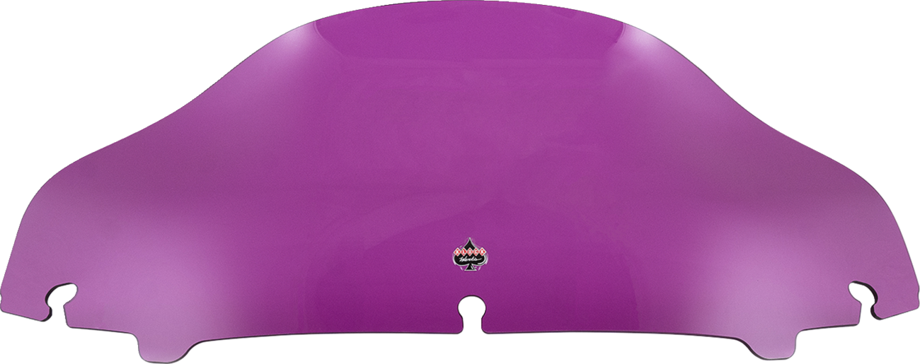 Klock Werks Kolor Flare® Windshield - 6-1/2" - Purple - '14-'25 FLH/FLHT/FLHX