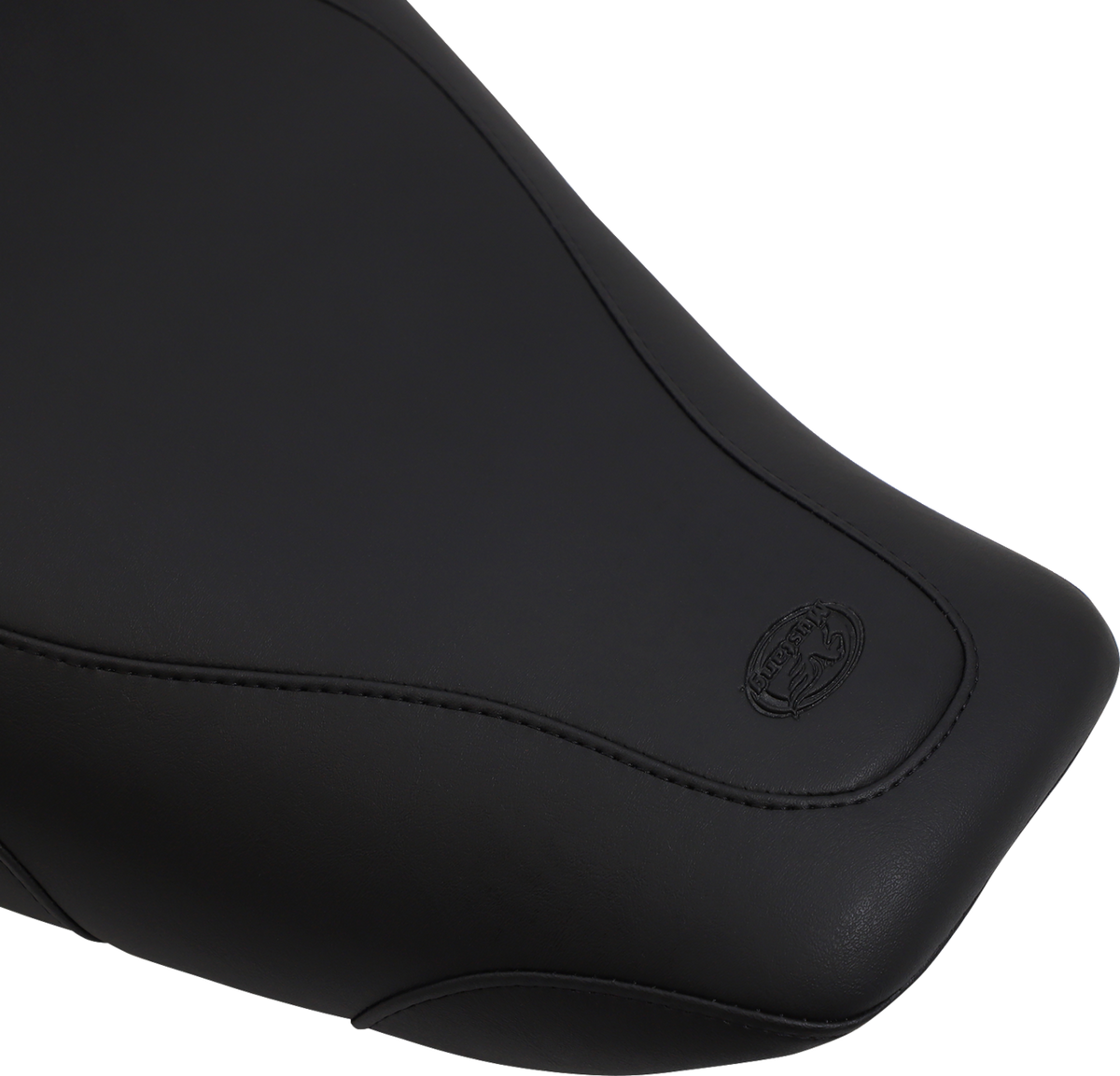 Mustang Tripper™ Solo Seat - Without Backrest - Stitched - Black - FLH/FLT '97-'07