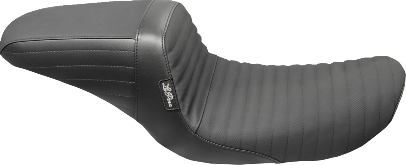Le Pera Kickflip Seat - Pleated W/ Gripp Tape - Black - FXD '96-'03