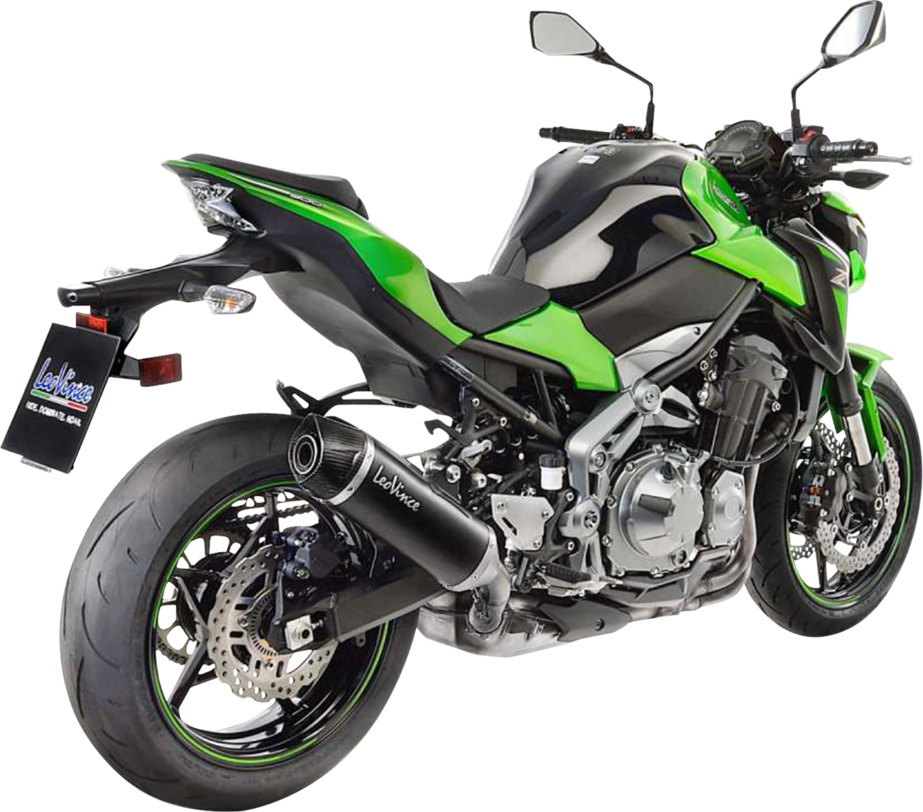 LeoVince Nero Slip-On Muffler - Stainless Steel - Z 900