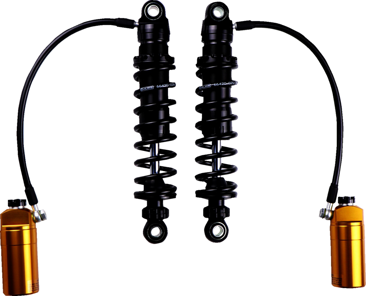 Ohlins Shock Absorber - 12" - Fully Adjustable - STX36 Blackline (HD778)