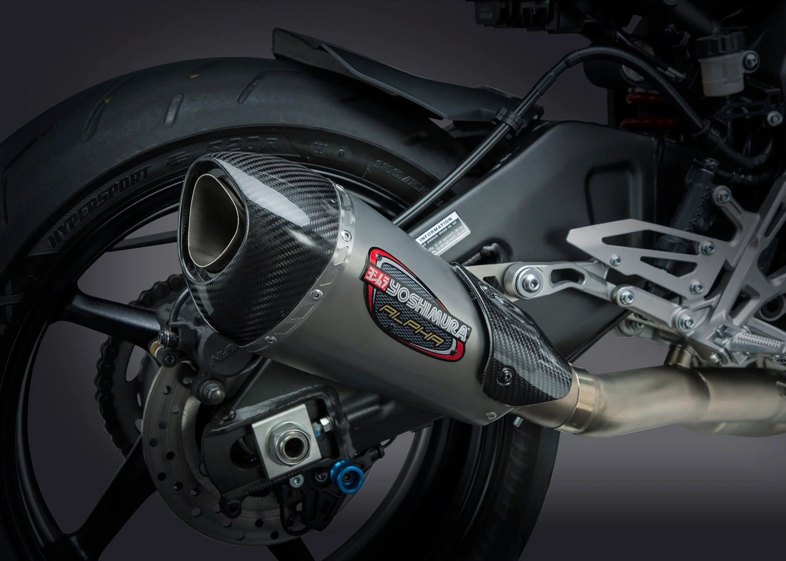 Yoshimura FZ-10 17/MT-10 18-21 Race ALPHA T Stainless 3/4 Exhaust, W/ Stainless Muffler