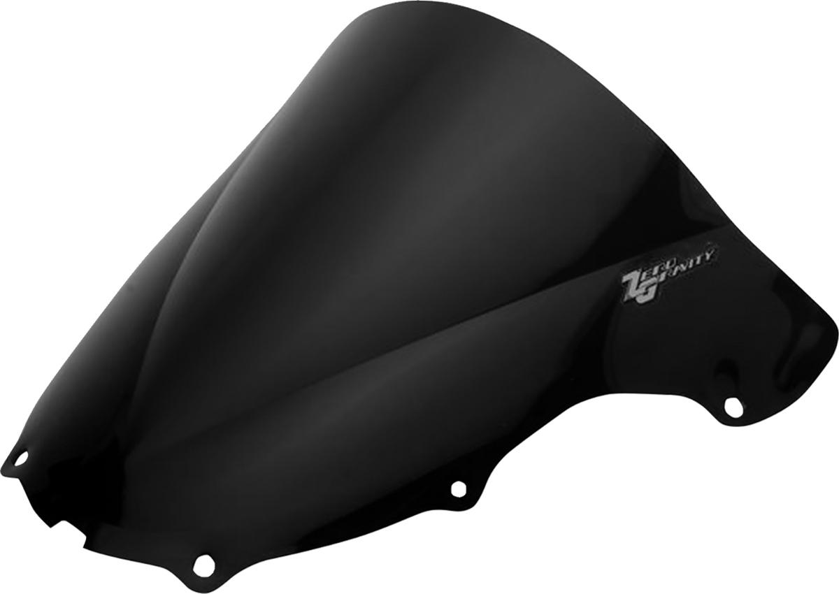 Zero Gravity Double Bubble Windscreen - Dark Smoke - ZX6R/RR