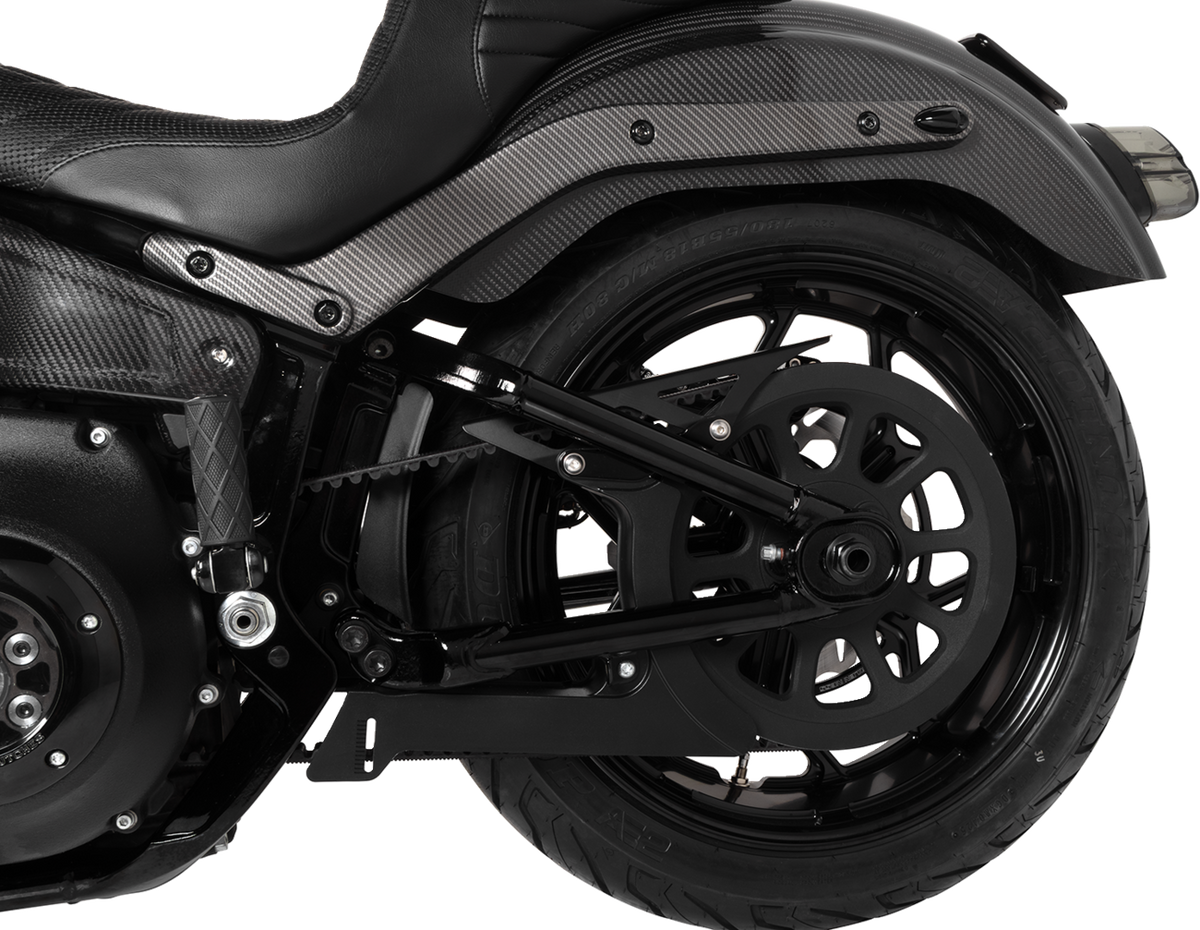 Kodlin USA Upper Belt Guard - Black - Softail