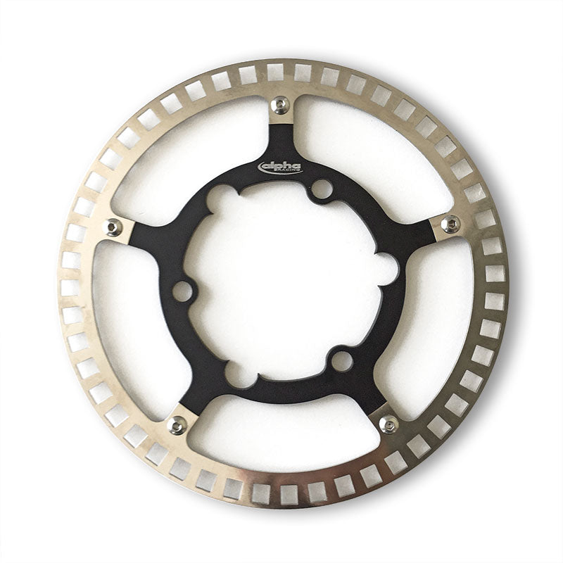 Alpha Racing Sensor ring front ABS/DTC black, racing wheel