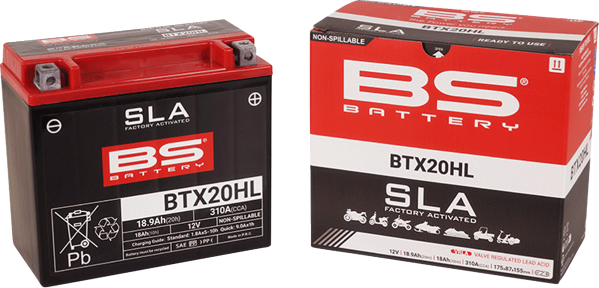 BS Battery Battery - BTX20HL (YTX)