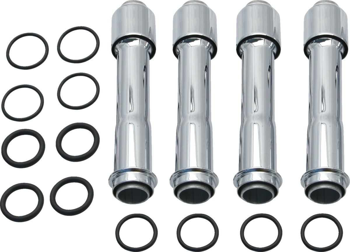 S&amp;S Cycle Pushrod Cover Kit - Chrome - Twin Cam | M8