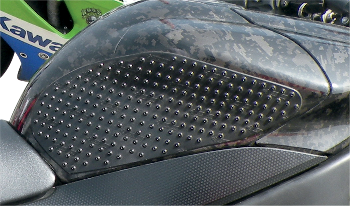 StompGrip Tank Grips - Volcano - Black - Yamaha - YZF '07-'08