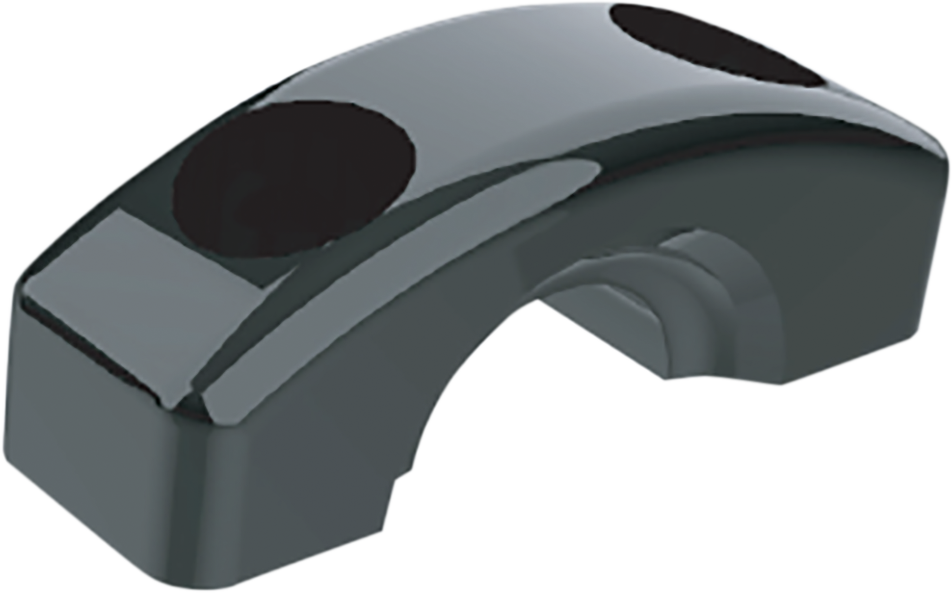 Slyfox Handlebar Riser Kit - Straight - 1" Clamping - 2-1/2" Rise - Black