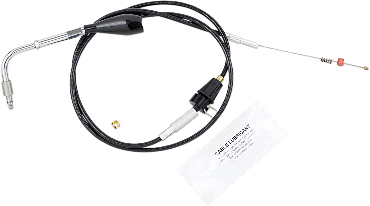 Barnett Black Vinyl Idle Cable - Cruise - 28" Length