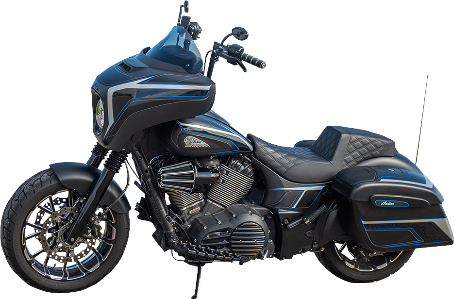 Arlen NESS Pro Short Fat Front Fender - Indian - Chief