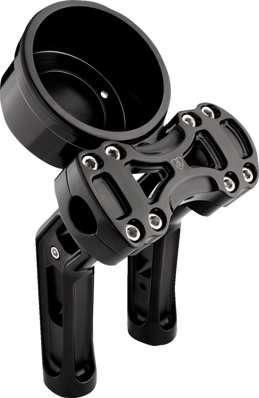 Arlen NESS Wayback Risers - Method - 7" - 4" Round Gauge - Black