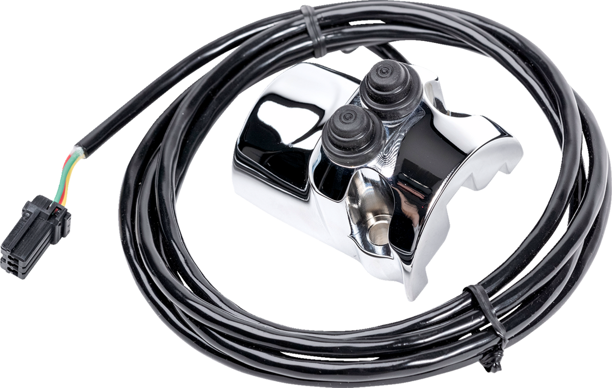 Legend Suspension Chrome Legend Handlebar Mounted Control Assembly - Road Glide