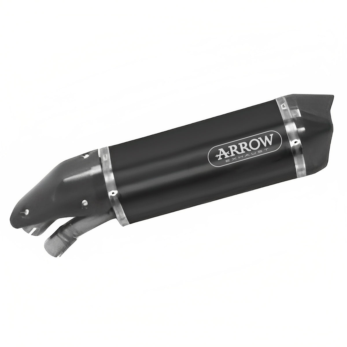 Arrow 71837AKN Race-Tech Aluminium Dark Slip On With Carbon End Cap