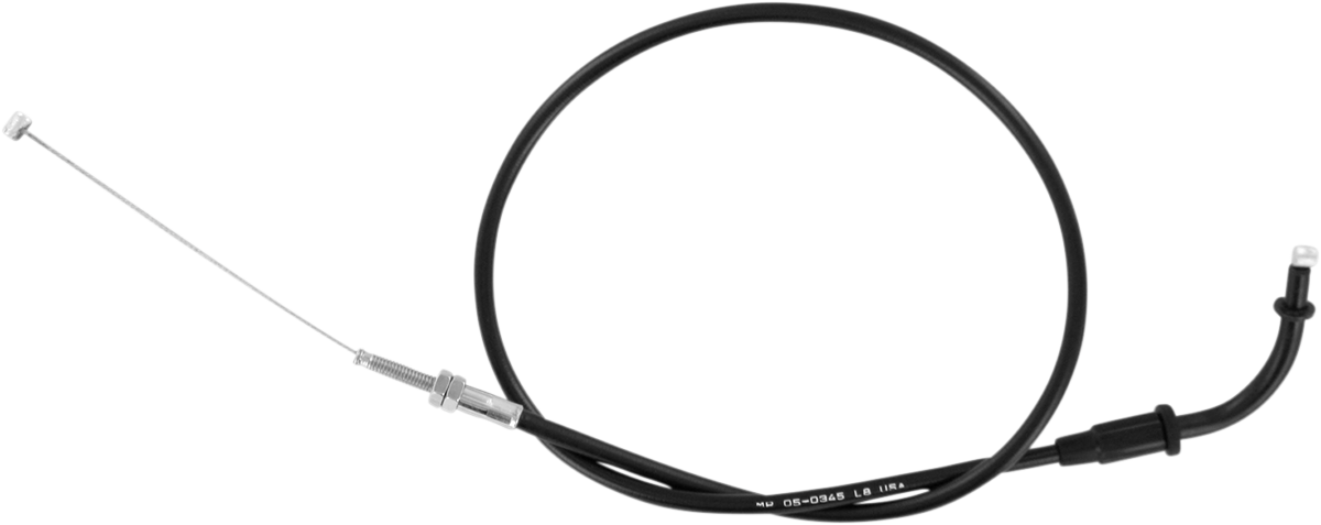 Motion Pro Black Vinyl Throttle Cable - Push - '03-'09 YZF-R6