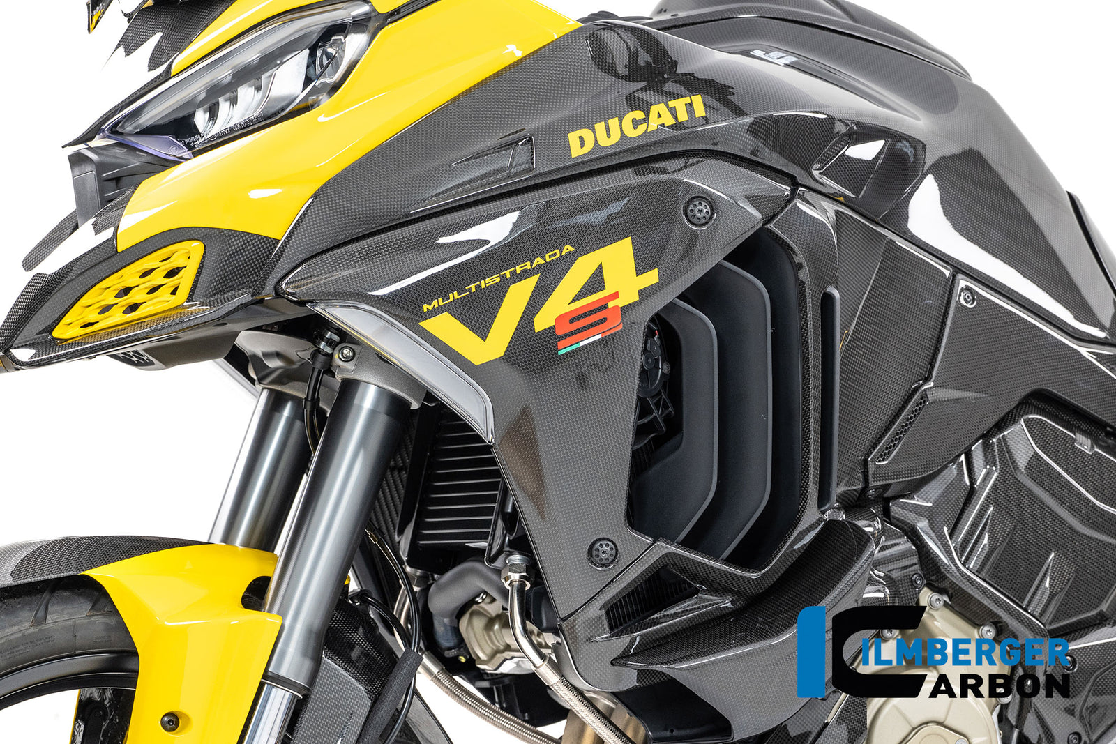 Ilmberger Carbon Left Side Fairing Carbon Glossy Ducati Multistrada V4 2025