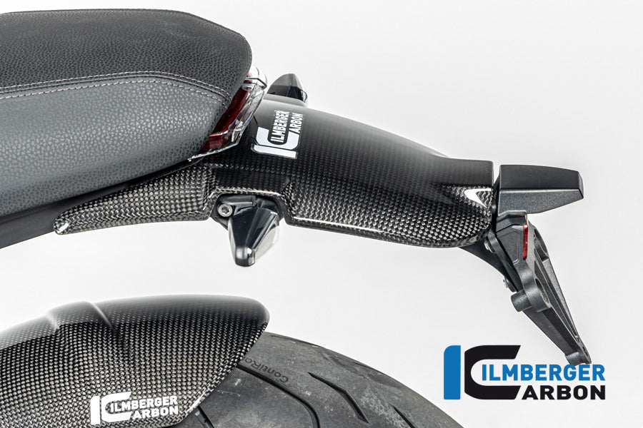 Ilmberger Carbon License Plate Fender Cover BMW R12 NineT - Gloss / Twill